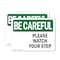 Signmission Safety Culture Sign, 10 in Width, Plastic, Rectangle OS-2PACK-BC-P-710-L-10075 - alternate 1